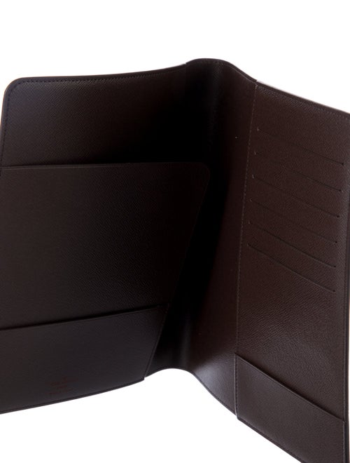 Louis Vuitton Damier Ebene Desk Agenda Cover