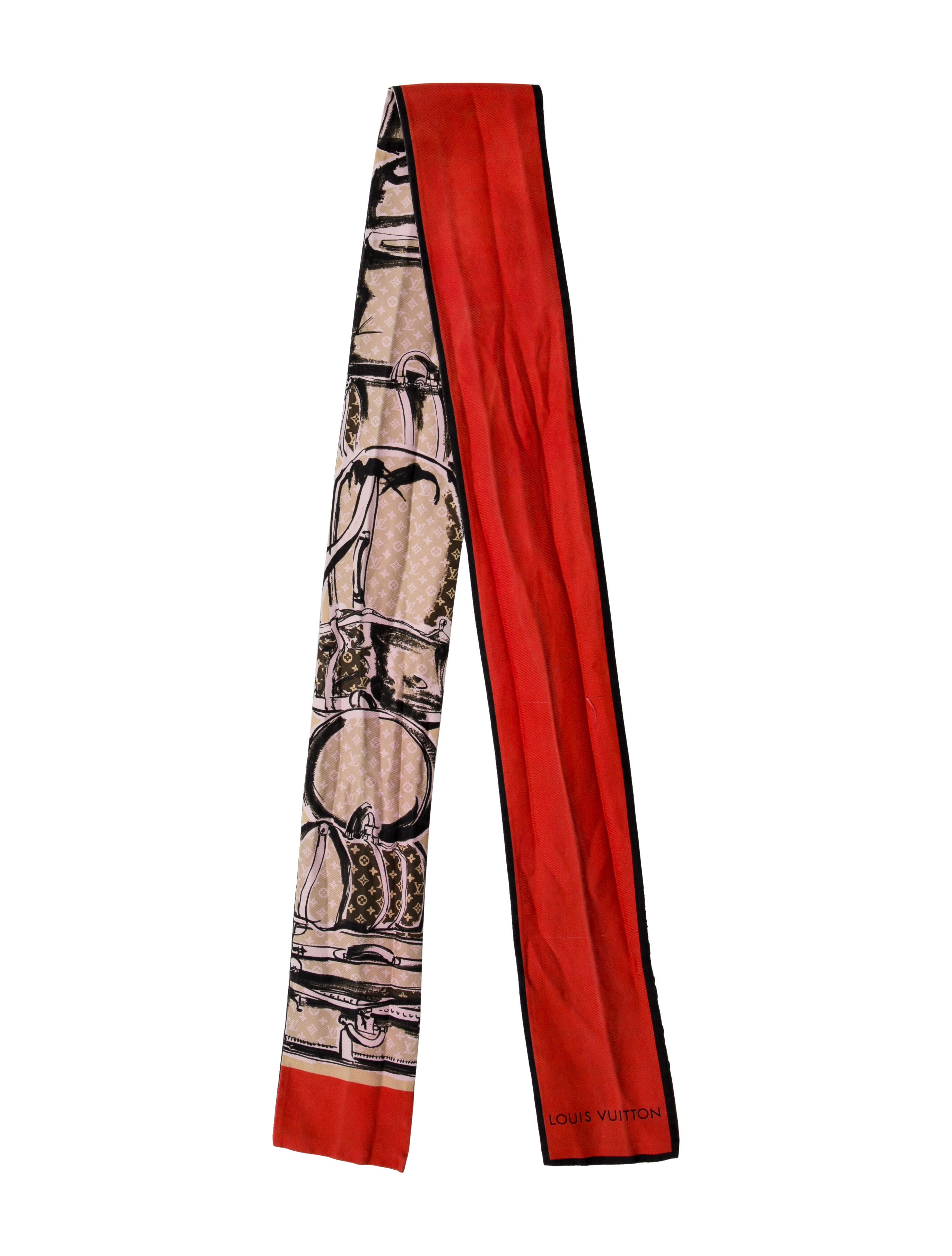 Louis Vuitton Trunks Silk Bandeau