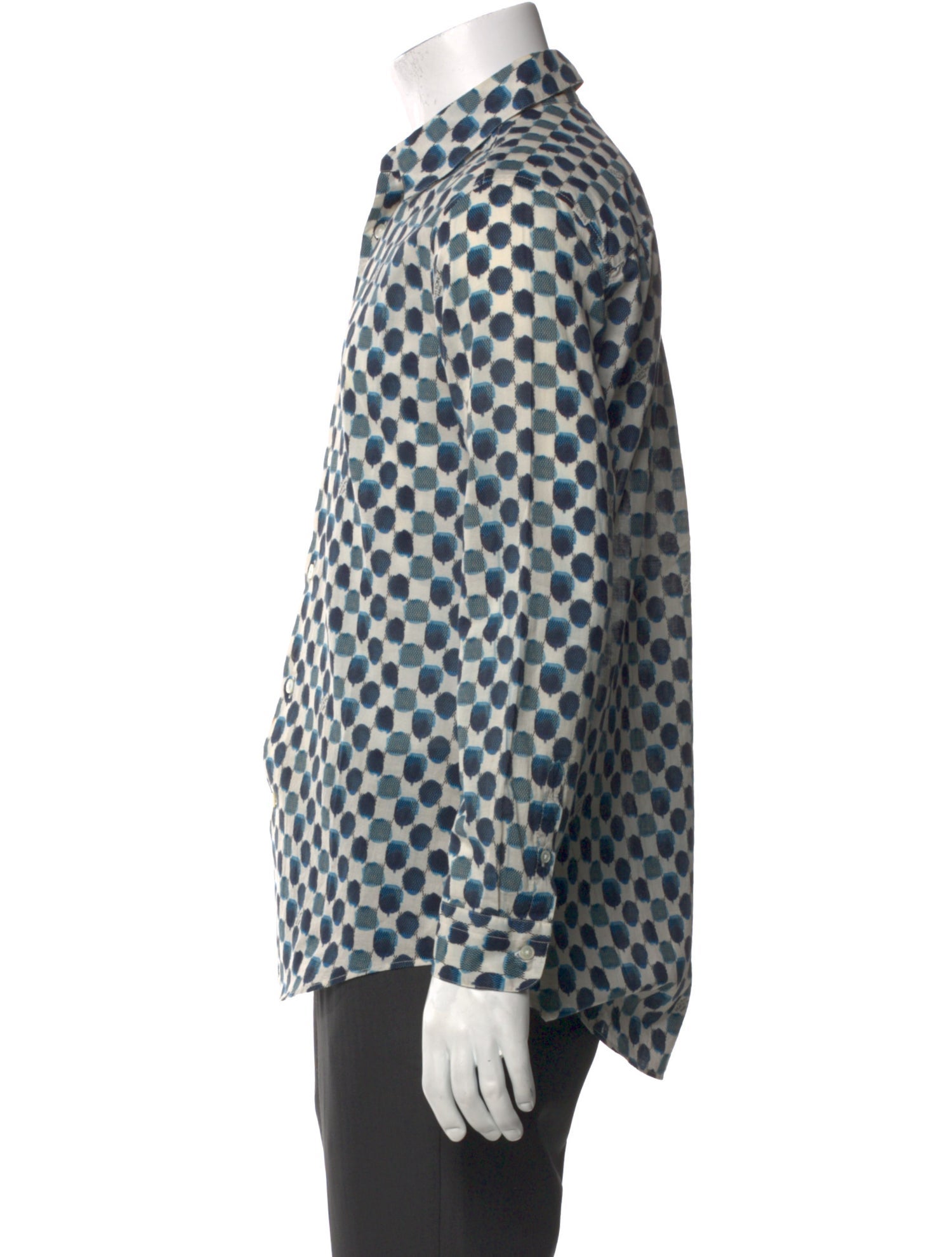 Louis Vuitton 2012 Plaid Print Shirt