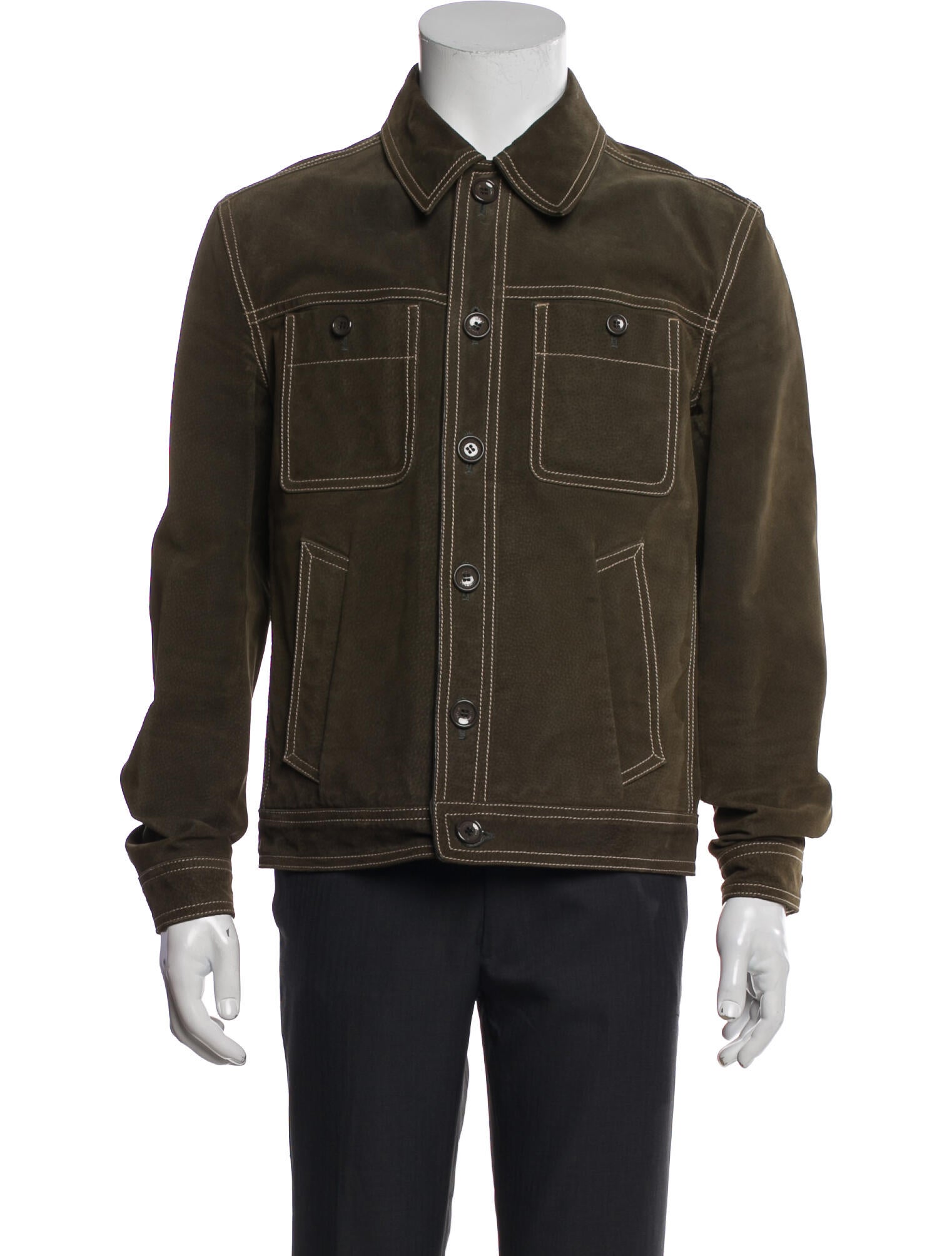 Louis Vuitton Vintage Pig Skin 2006 Denim Jacket