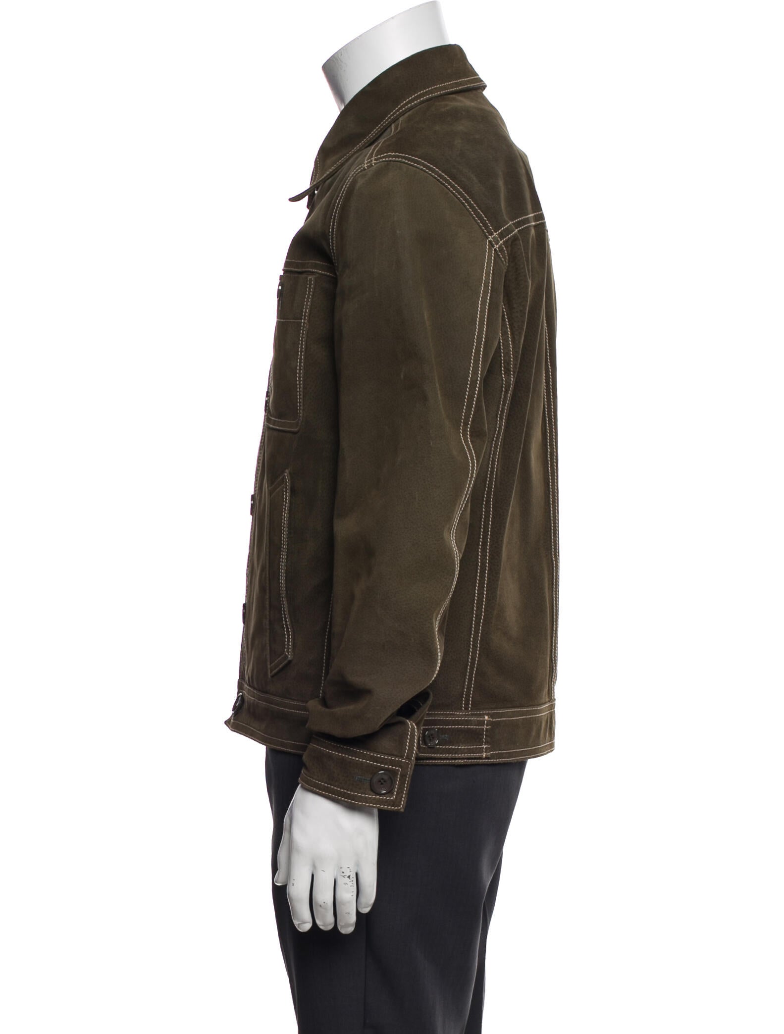 Louis Vuitton Vintage Pig Skin 2006 Denim Jacket