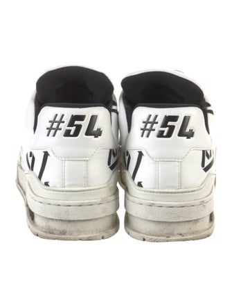 Louis Vuitton Leather Printed Sneakers