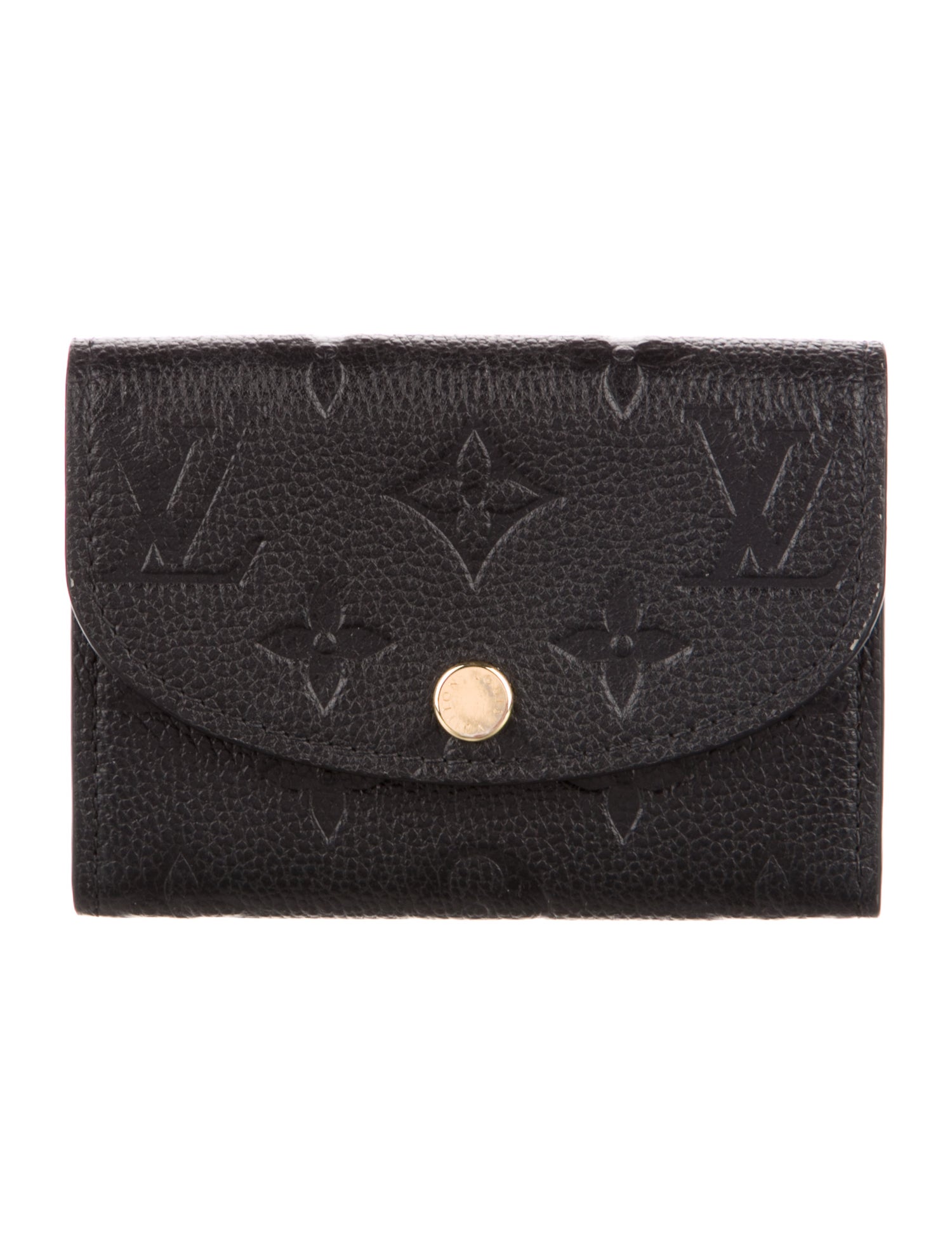 Louis Vuitton LV Monogram Empreinte Leather Compact Wallet