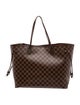 Louis Vuitton Damier Ebene Neverfull w/Pouch GM
