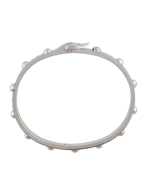 Louis Vuitton 18K Diamond Clous Studded Bangle