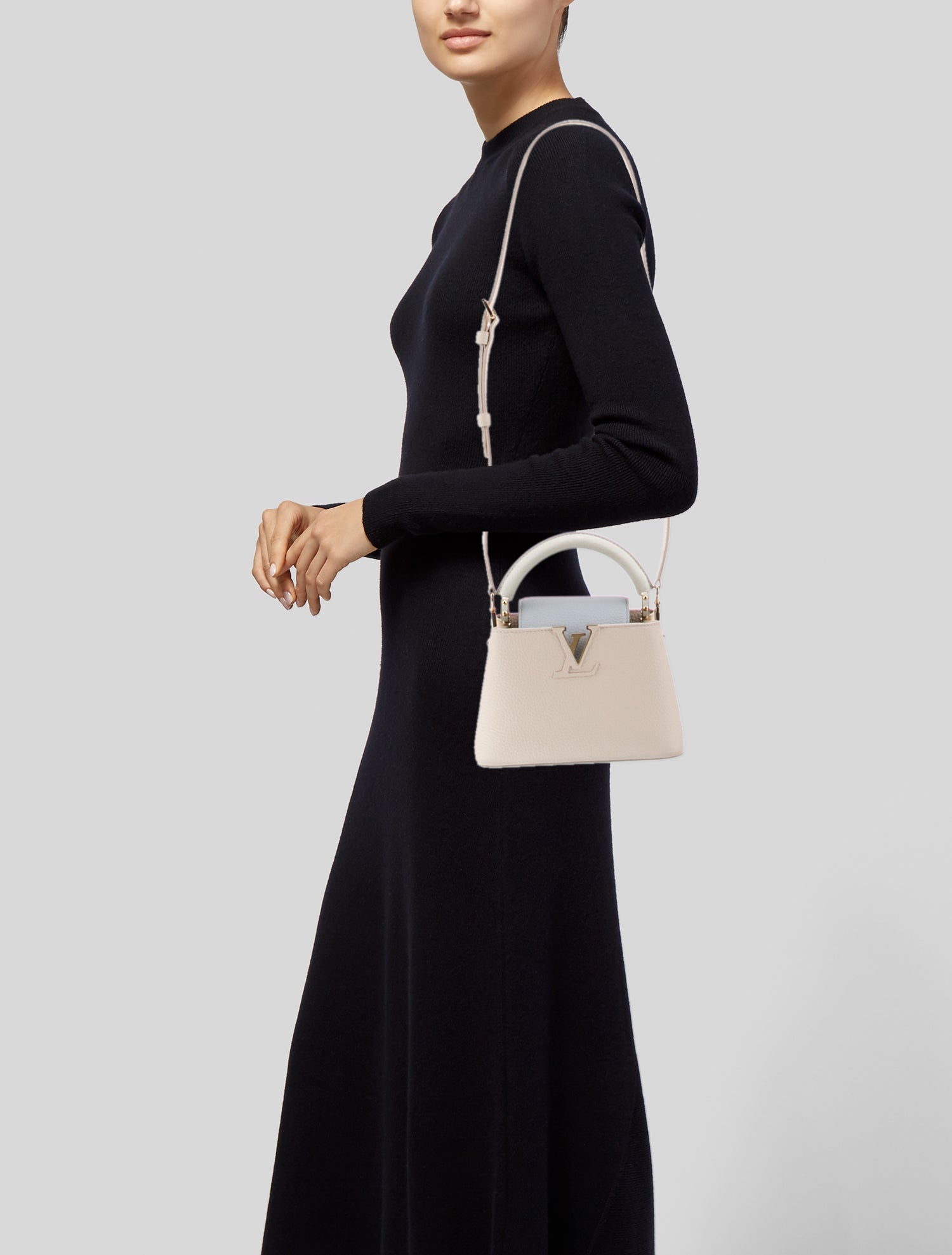 Louis Vuitton Taurillon Leather Capucines Mini