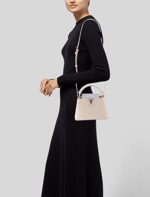 Louis Vuitton Taurillon Leather Capucines Mini