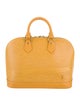 Louis Vuitton Saffiano Leather Top Handle Bag