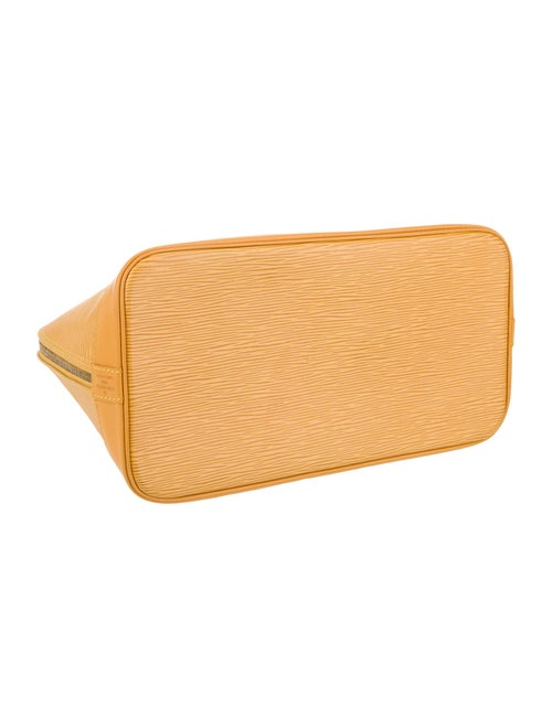 Louis Vuitton Saffiano Leather Top Handle Bag