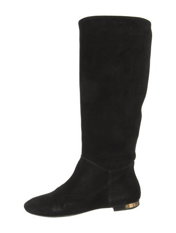 Louis Vuitton Boots Suede Riding IT 38 | 8