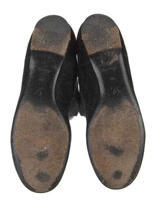 Louis Vuitton Suede Riding Boots