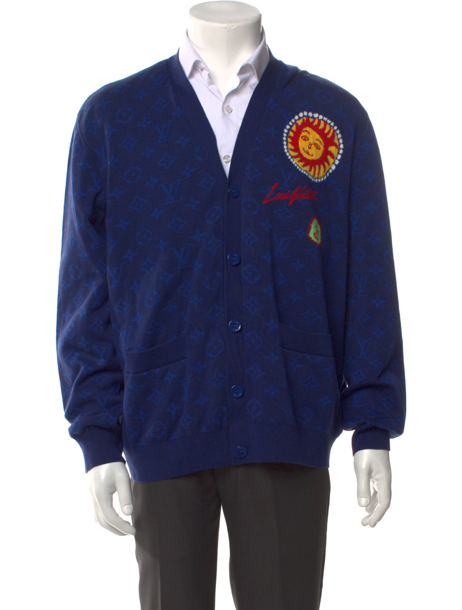 Louis Vuitton 2023 LV Monogram Cardigan