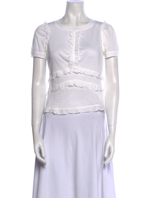 Louis Vuitton Late 1990's - Early 2000's Bateau Neckline Top