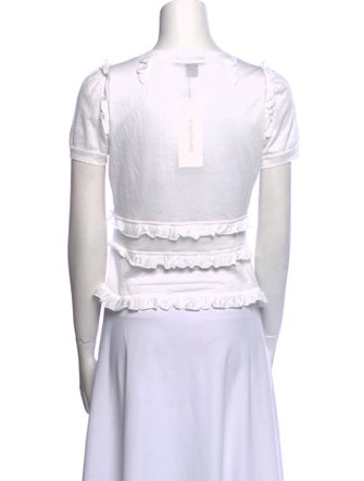 Louis Vuitton Late 1990's - Early 2000's Bateau Neckline Top