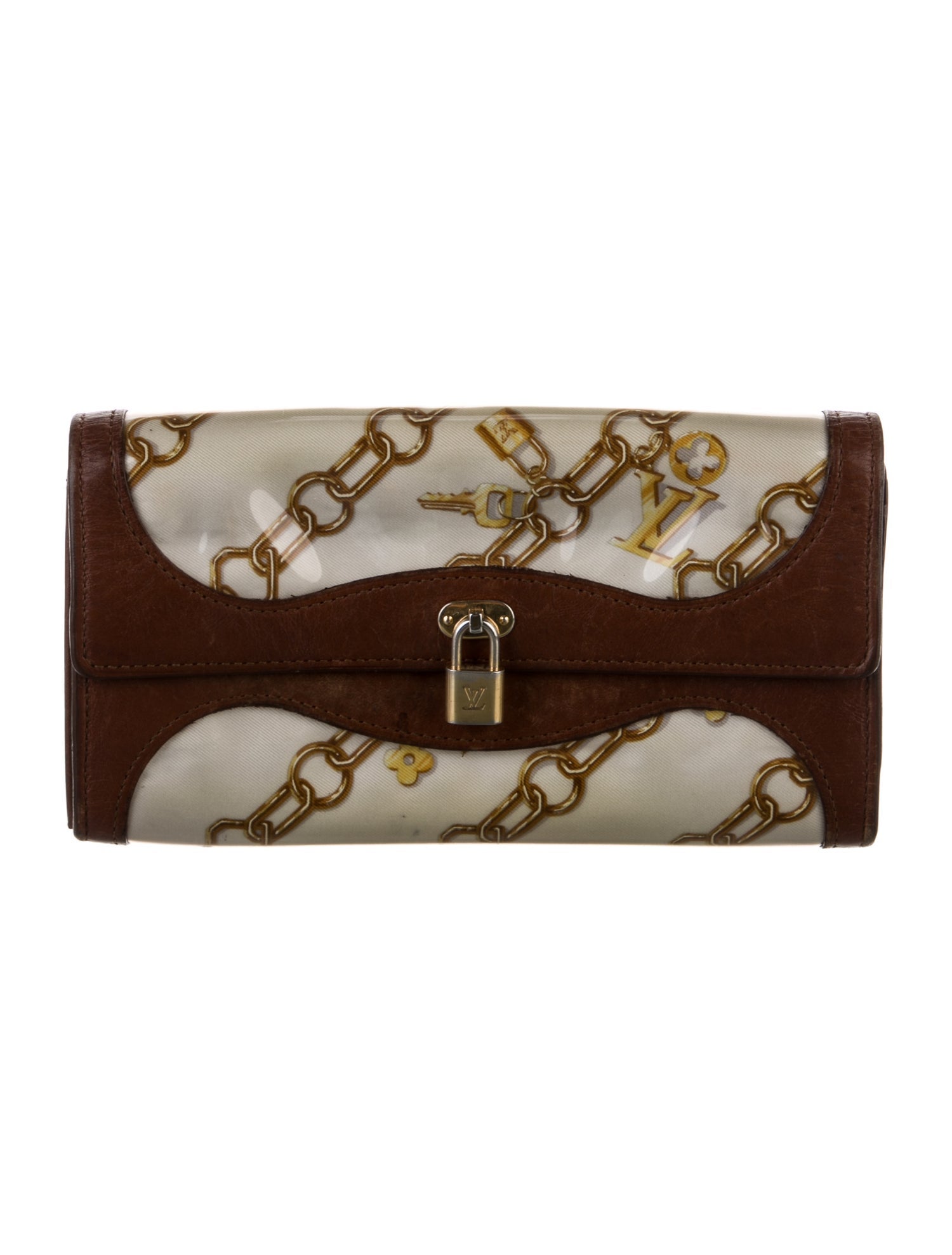 Louis Vuitton Monogram Pattern PVC Porte-Monnaie Tresor Wallet