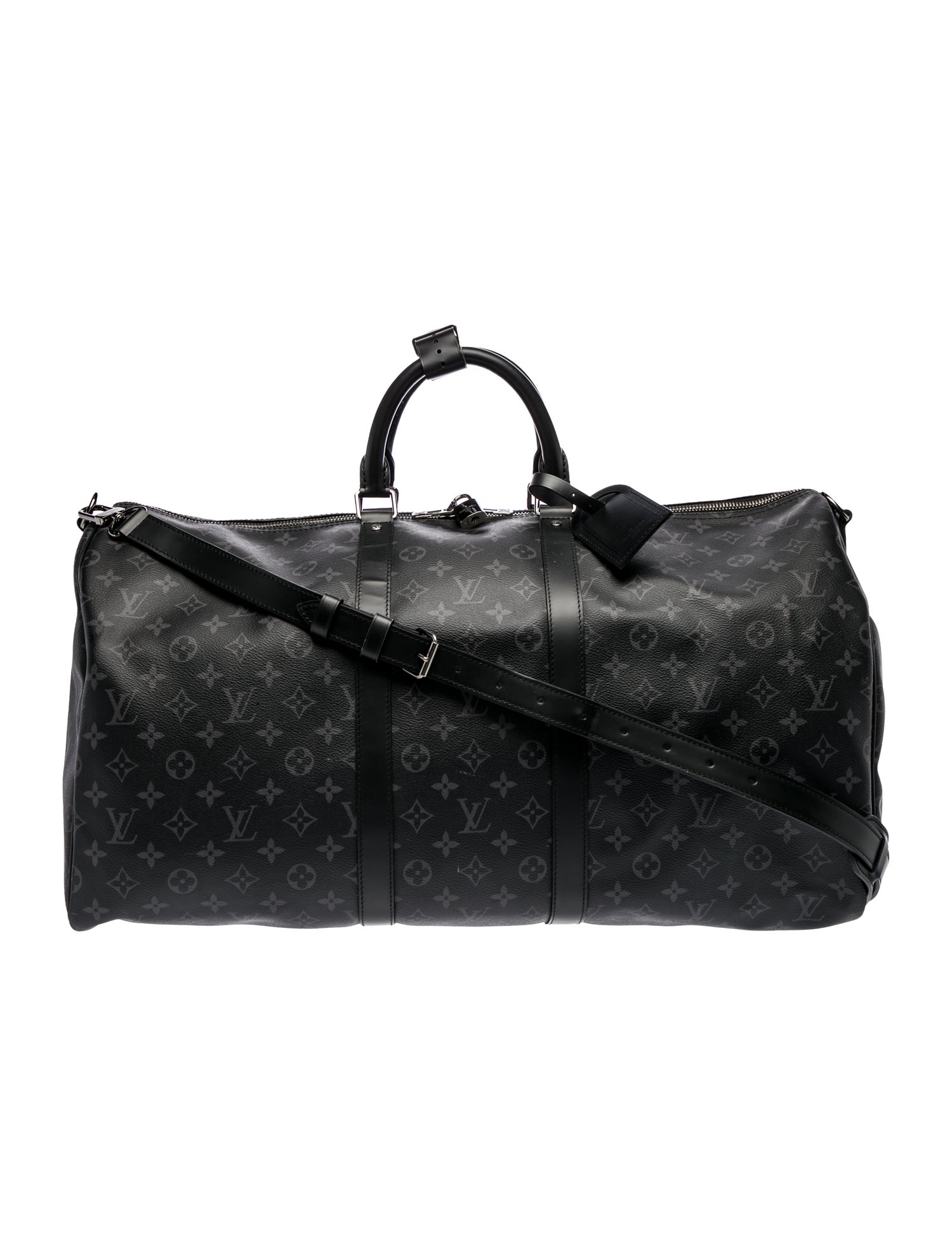 Louis Vuitton Monogram Eclipse Keepall Bandoulière 45