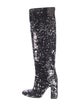 Louis Vuitton LV Monogram Sequins Boots