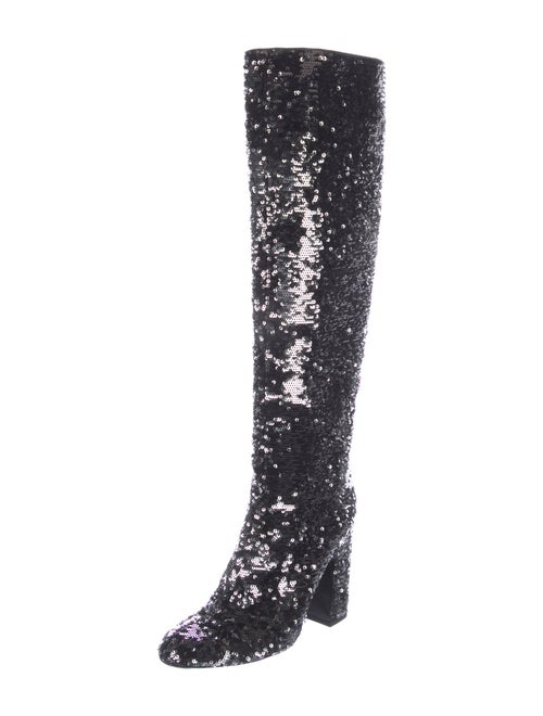 Louis Vuitton LV Monogram Sequins Boots