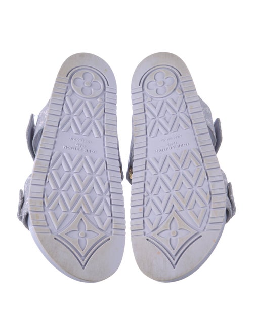 Louis Vuitton Canvas Printed Slides