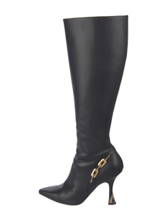 Louis Vuitton LV Monogram Leather Boots