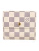 Louis Vuitton Damier Azur Pattern Elise Wallet