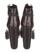 Louis Vuitton Patent Leather Lace-Up Boots