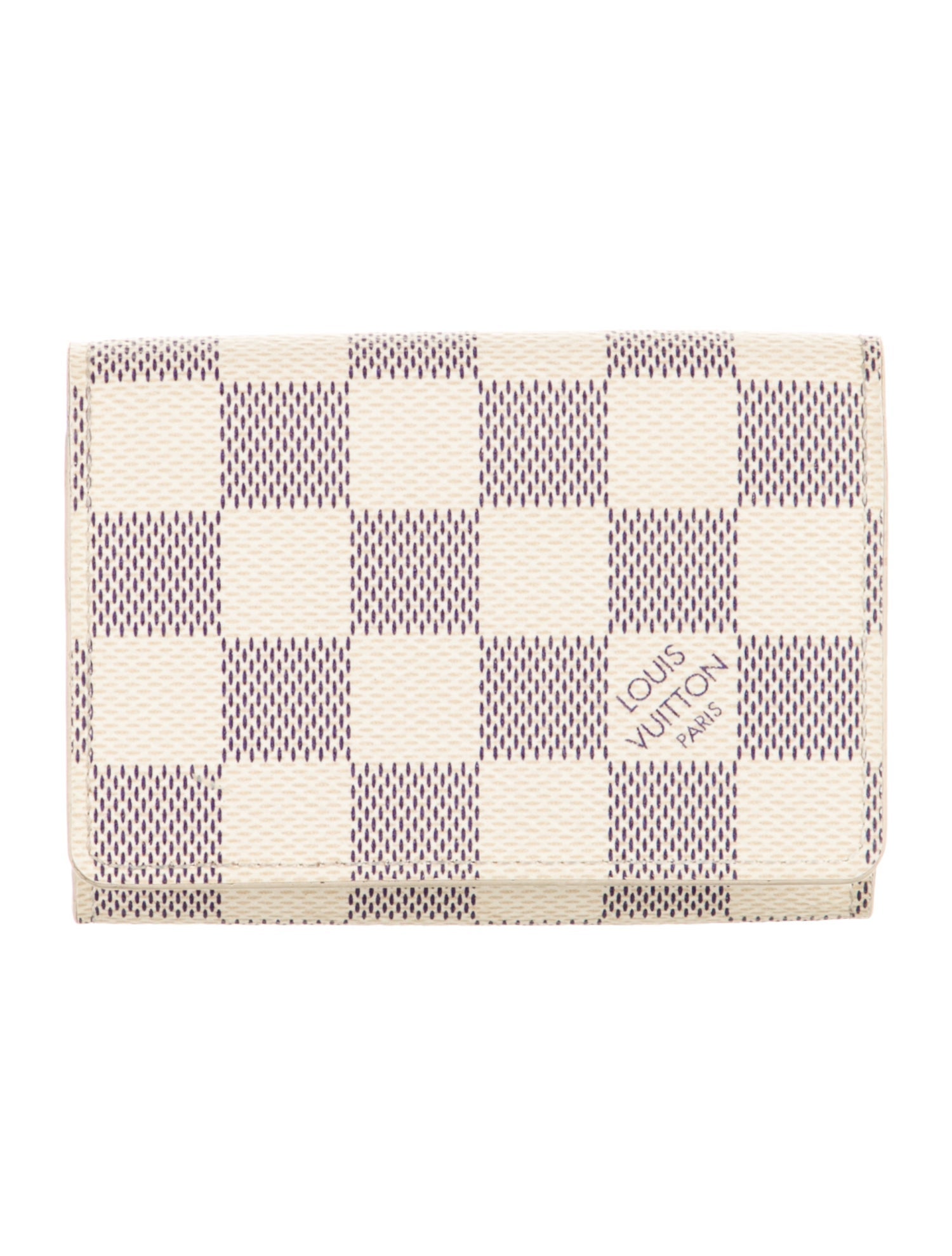 Louis Vuitton 2016 Damier Azur Pattern Card Case