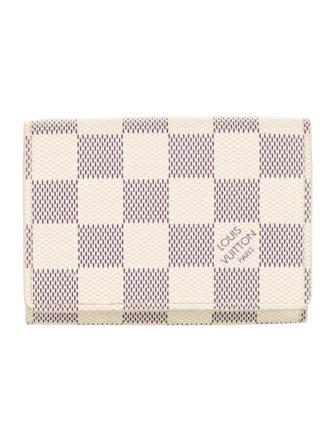 Louis Vuitton 2016 Damier Azur Pattern Card Case