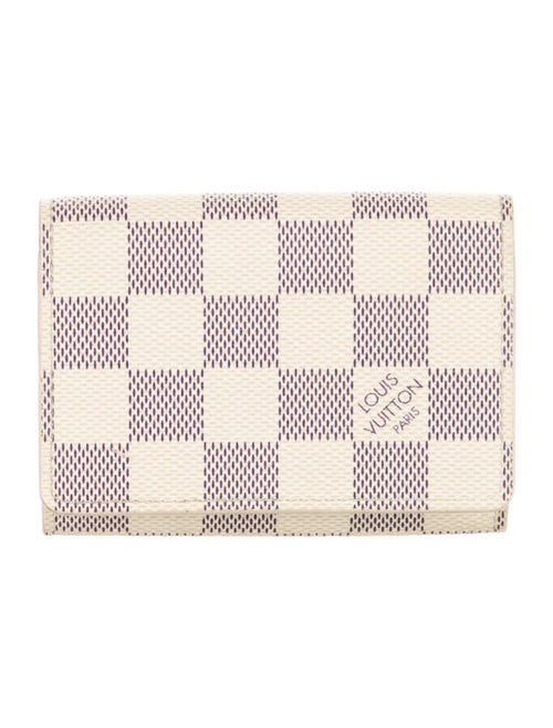 Louis Vuitton 2016 Damier Azur Pattern Card Case