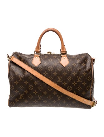 Louis Vuitton LV Monogram Speedy Bandouliere 35
