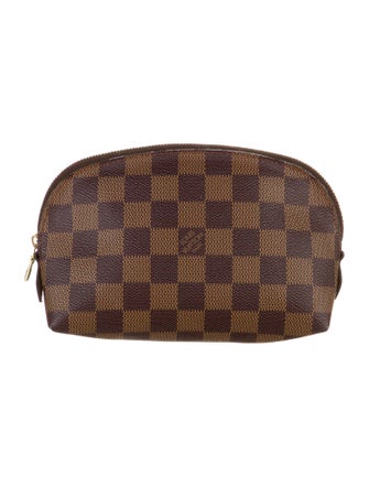 Louis Vuitton Damier Ebene Pattern Empreinte Leather Zippy Organizer Wallet