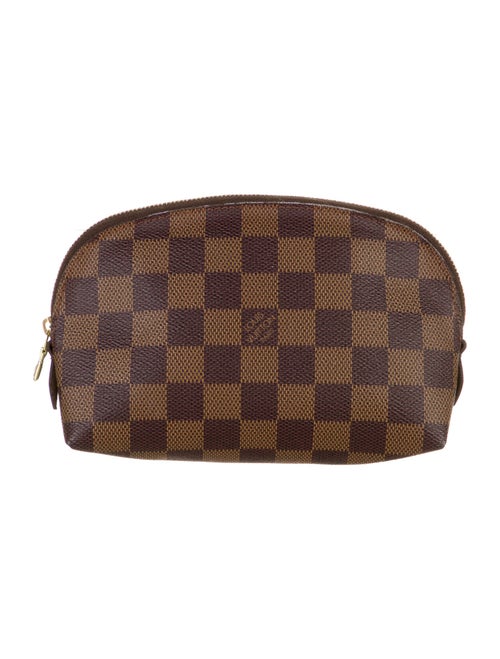Louis Vuitton Damier Ebene Pattern Empreinte Leather Zippy Organizer Wallet
