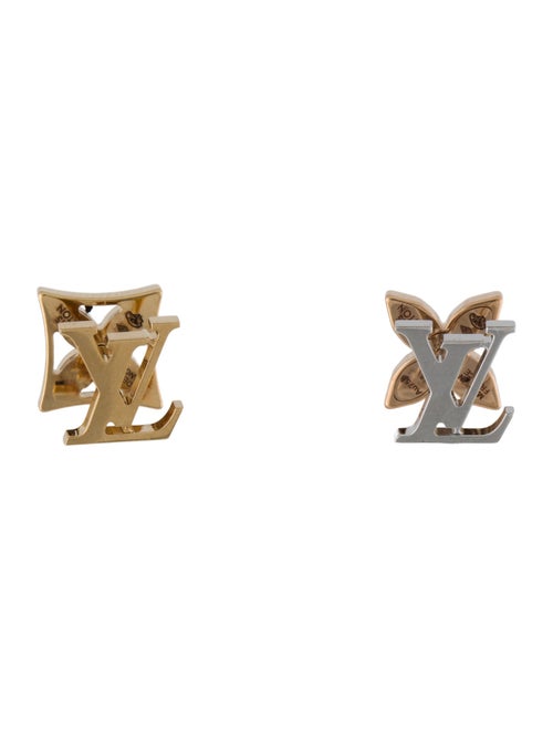 Louis Vuitton 18K Diamond Idylle Blossom Reversible Stud Earrings