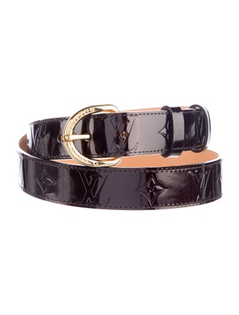 Louis Vuitton 2008 Monogram Pattern Belt