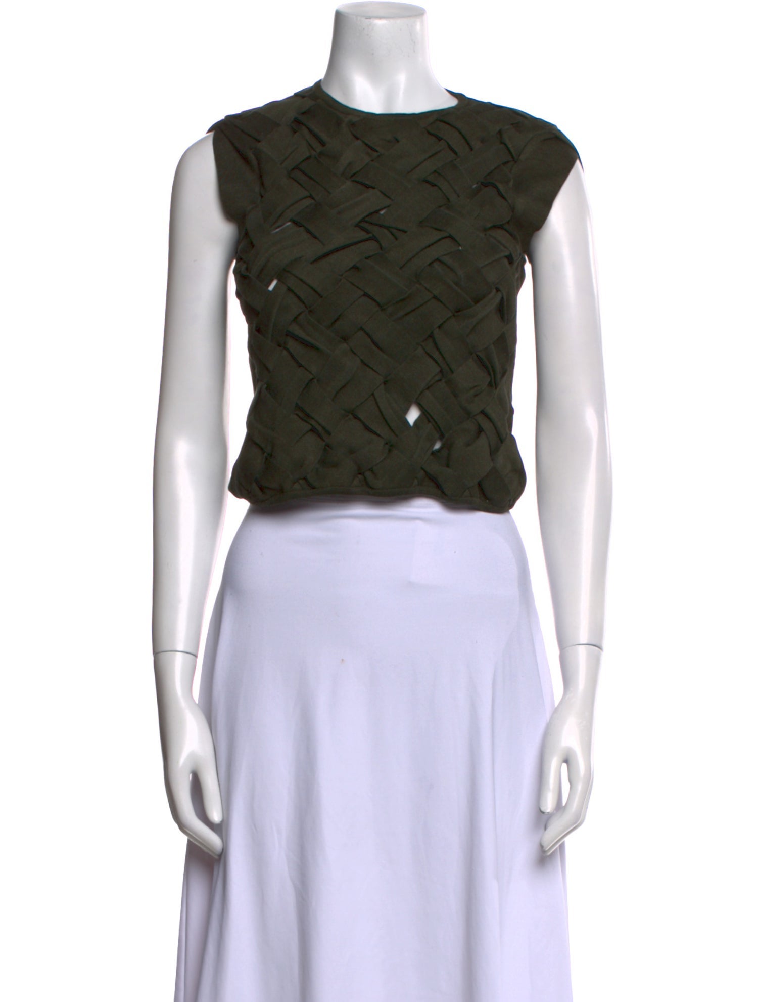 Louis Vuitton 2016 Silk Crop Top