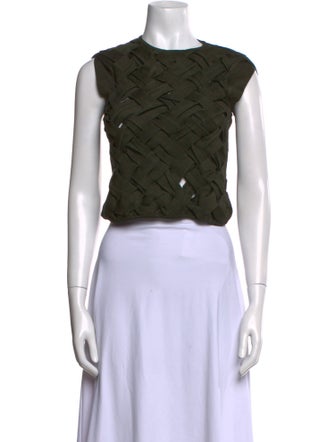 Louis Vuitton 2016 Silk Crop Top