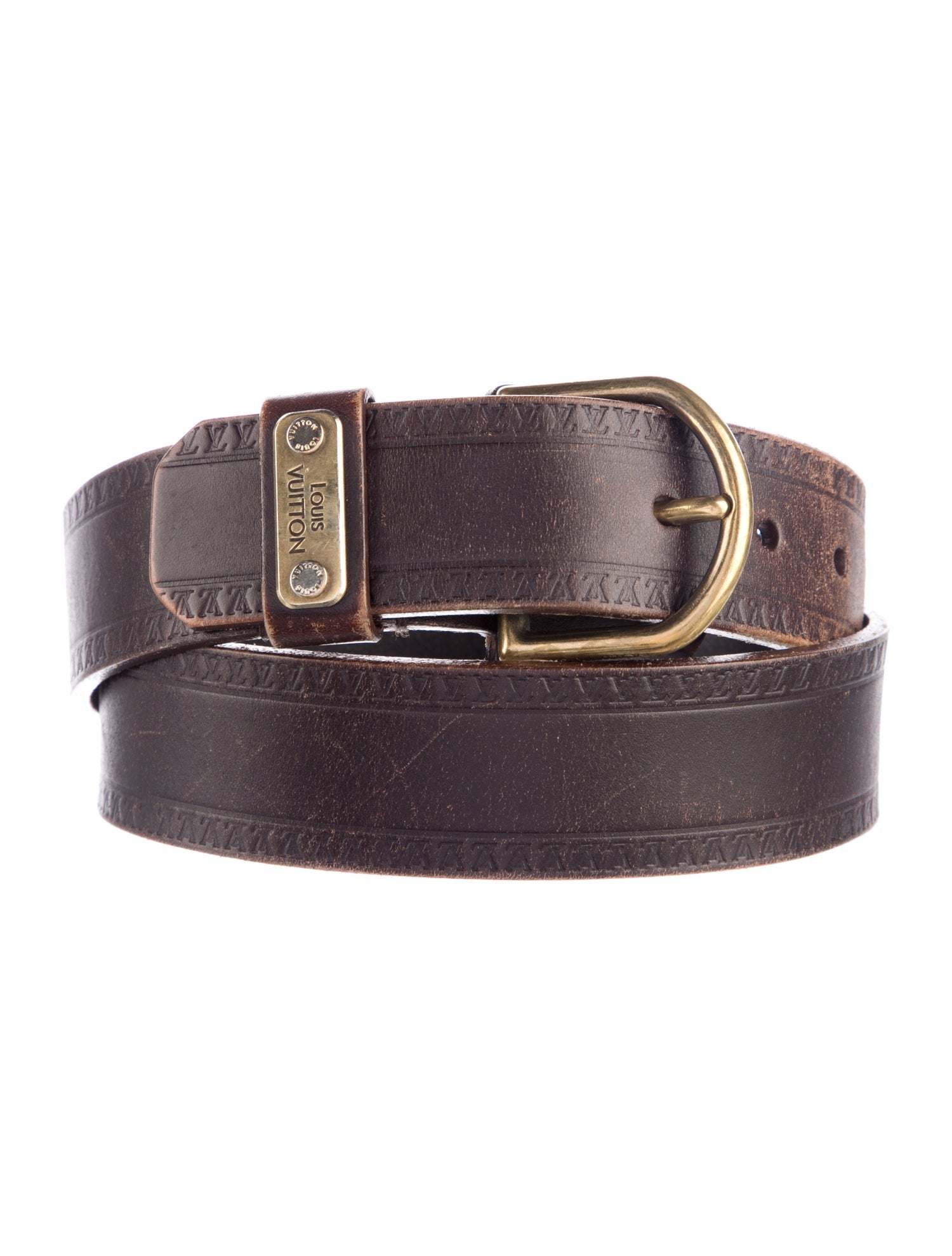 Louis Vuitton 2008 Leather Belt