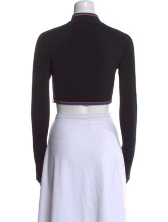 Louis Vuitton 2023 Mock Neck Crop Top