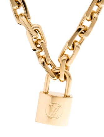 Louis Vuitton LV Cadenas Edge Necklace