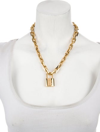 Louis Vuitton LV Cadenas Edge Necklace