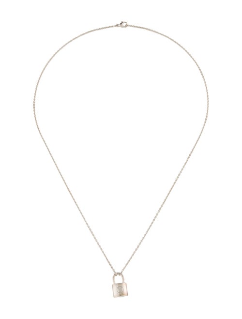 Louis Vuitton Lockit Pendant Necklace