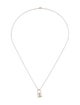 Louis Vuitton Lockit Pendant Necklace
