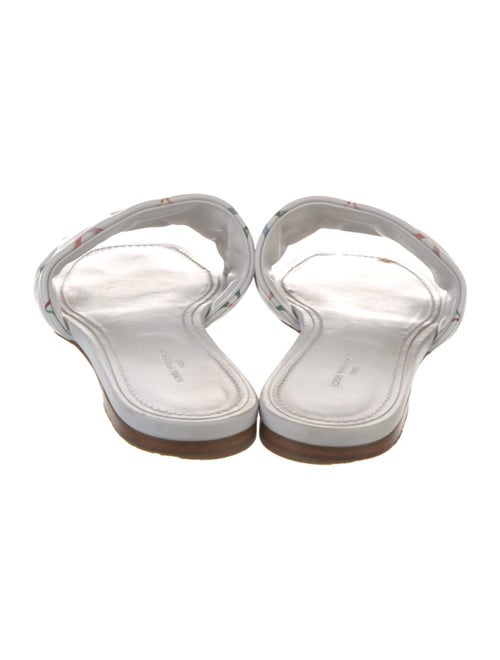 Louis Vuitton LV Monogram Leather Slides