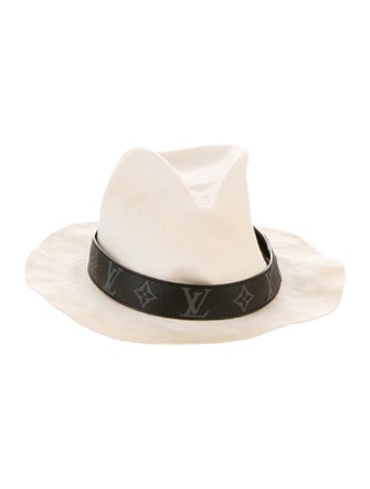 Louis Vuitton 2019 Monogram Eclipse Panama Hat