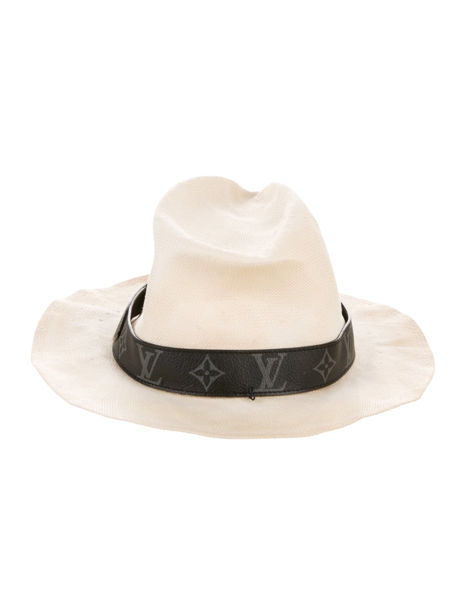 Louis Vuitton 2019 Monogram Eclipse Panama Hat