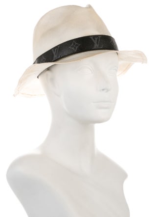 Louis Vuitton 2019 Monogram Eclipse Panama Hat