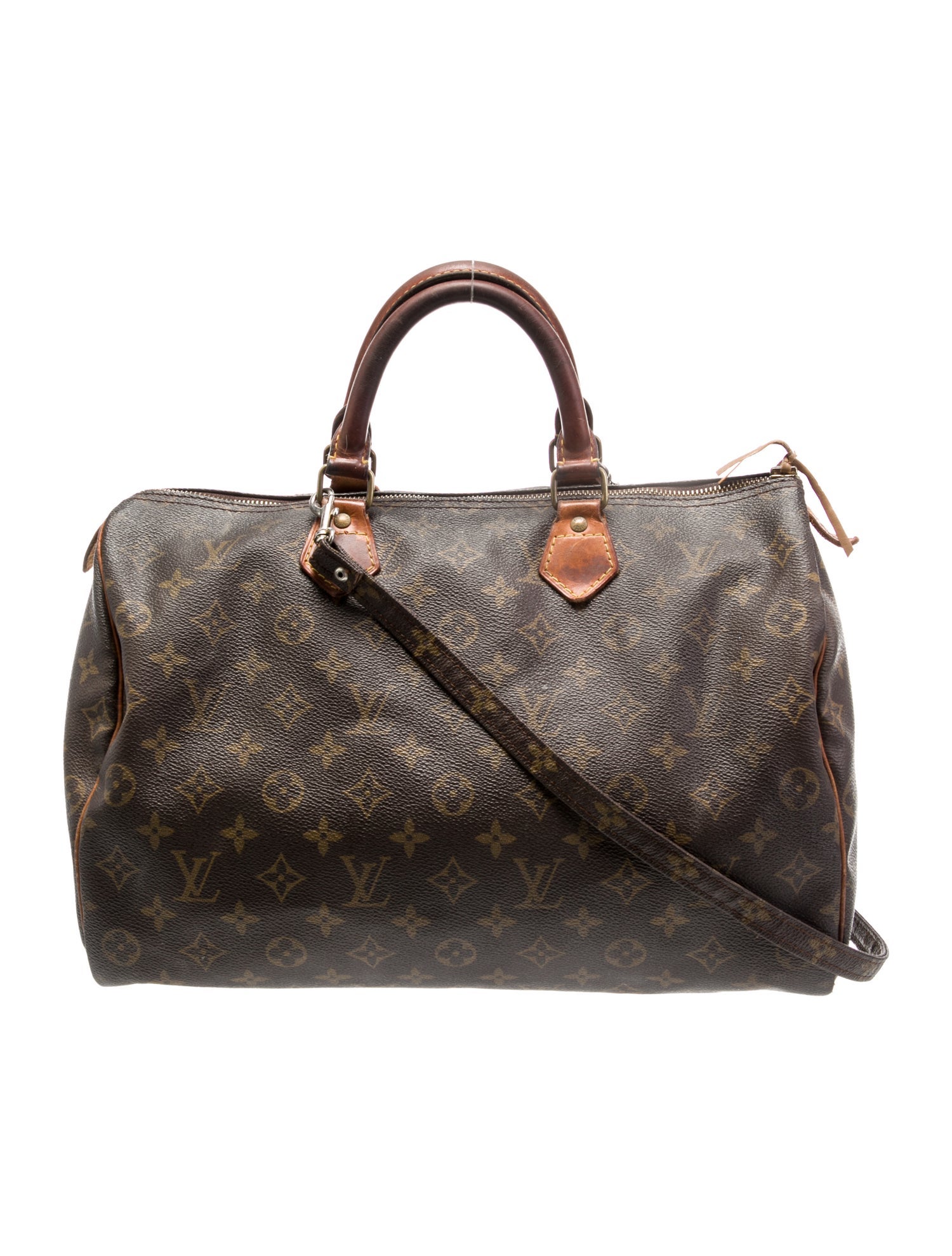 Louis Vuitton LV Monogram Speedy 35 Vintage