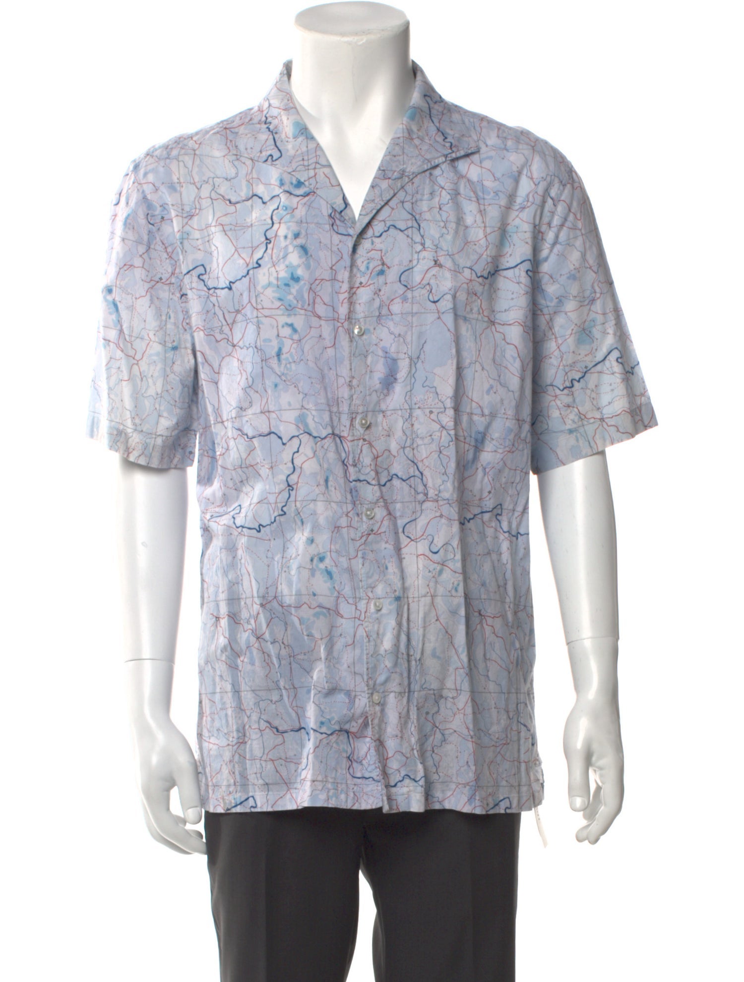 Louis Vuitton 2008 Printed Shirt