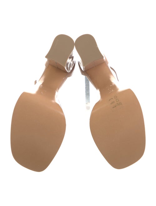 Louis Vuitton LV Monogram Patent Leather Sandals