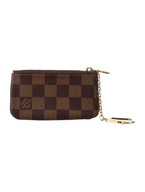 Louis Vuitton Damier Ebene Pochette Cles Key Pouch